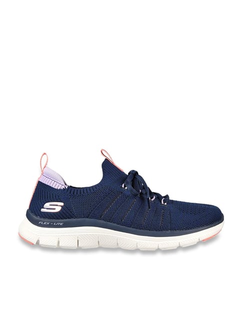 Skechers Women's FLEX APPEAL 4.0 Navy Casual Shoes