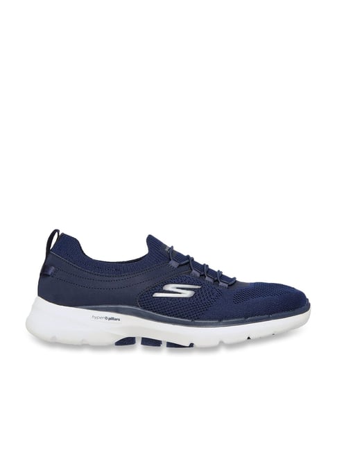 Skechers Women's GO WALK 6 Navy Walking Shoes