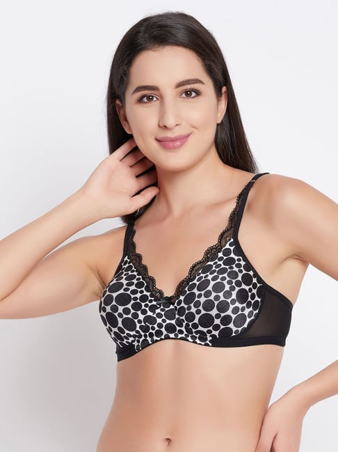 Buy Black & white Bras for Women by Clovia Online