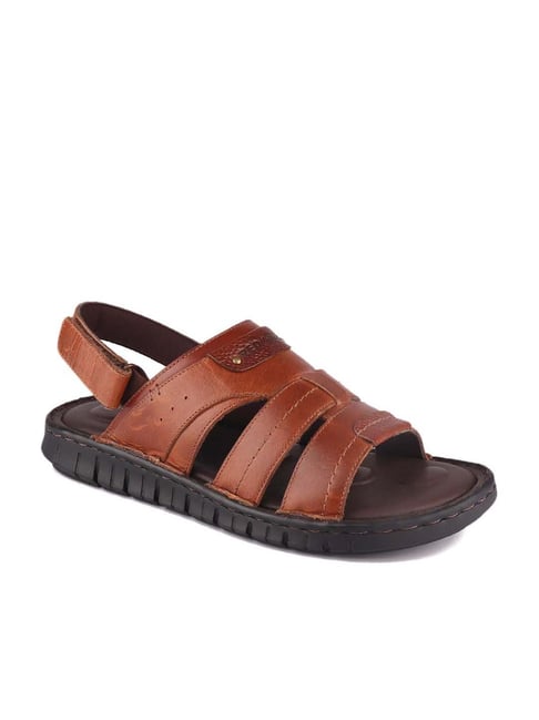 Buy ID Mens Leather Casual No Back Strap Slippers | Shoppers Stop