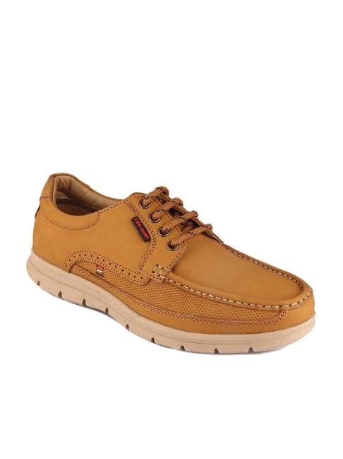 Red Chief Men's Camel Derby Shoes