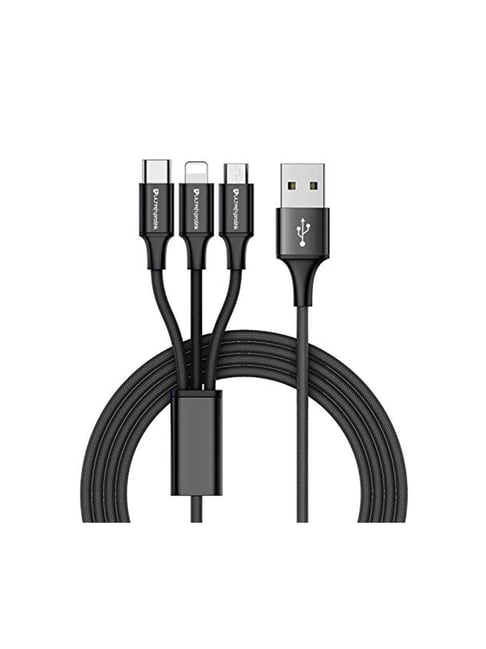 UltraProlink UL1071 ZAP 3A/15W USB-A Fast charging & Data Transfer 1.2M - Black