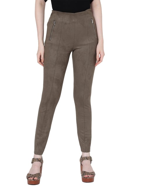 Vero Moda Grey High Rise Jeggings