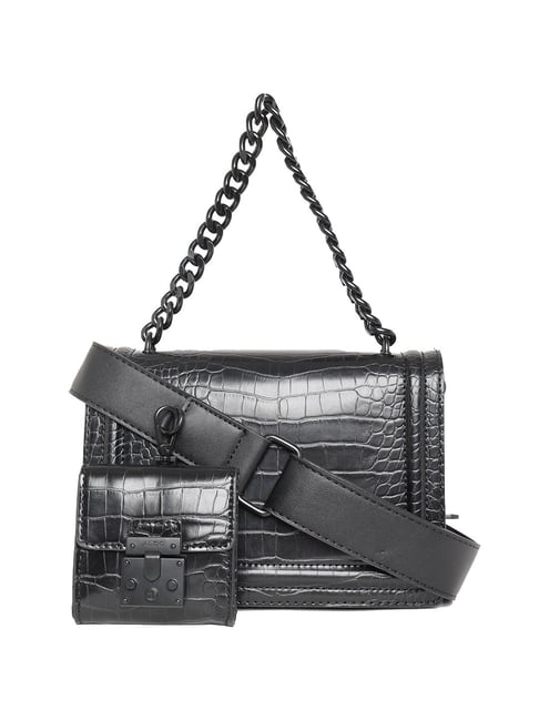 Buy ALDO Women Black Hand-held Bag Black Online @ Best Price in India |  Flipkart.com