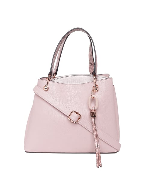 Aldo Qydia Pink Solid Medium Tote Handbag