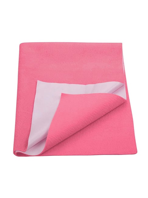 Bianca Smart Dry Dark Pink Microfibre Single Baby Mattress Protector - Set of 1