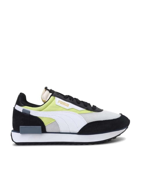 Buy Puma Kids Nrgy Yellow White Sneakers for Boys at Best Price