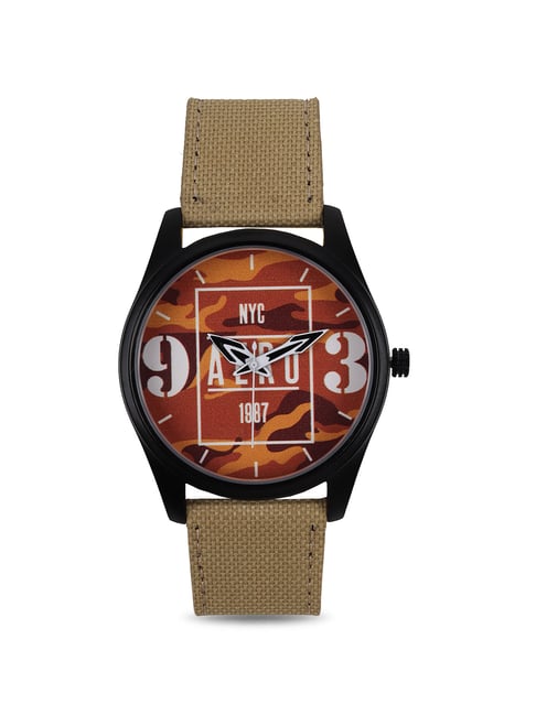 Aeropostale Black ME.. Series Unisex Analog Watch