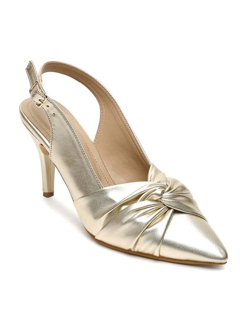 Amazon.com | FSJ Women Gold Ankle Strap Chain High Heel Sandals Rhinestone  Studs Clear Open Toe Dressy Pumps Back Zip Summer Party Shoes Size 4 Black  | Shoes