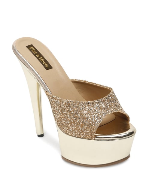 albela Women Gold Heels - Buy albela Women Gold Heels Online at Best Price  - Shop Online for Footwears in India | Flipkart.com