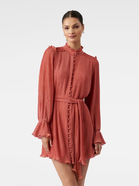 forever new coral dress