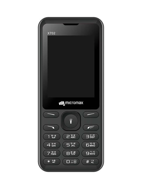 Micromax X702 32 MB (Black) 32 MB RAM, Dual SIM 2G