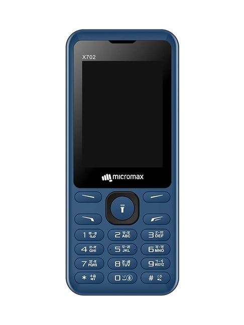 Micromax X702 32 MB (Blue) 32 MB RAM, Dual SIM 2G