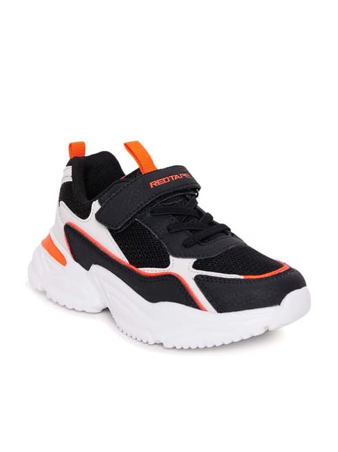 Red Tape Kid's Black Sports Shoes