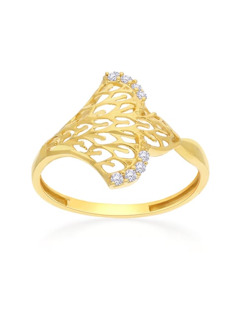 Malabar gold ring design deals for female with price