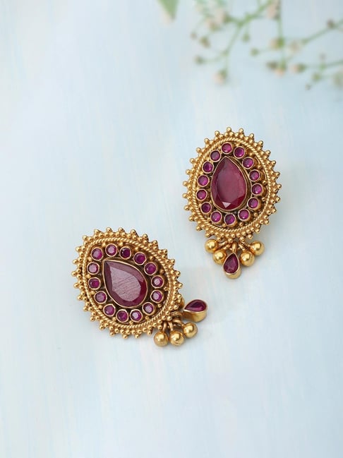 Fabindia Earrings : Buy Fabindia Silver Gold Plated Dangler Earrings Online  | Nykaa Fashion