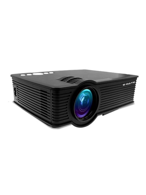 Egate i9 Pro I FullHD 1080p support | 2400L(210 ANSI) with 120" I LED Home Projector | HDMI/USB/SD