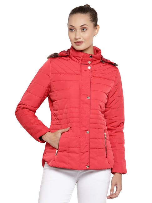 Puffer Jacket Red | Rains Winter Jackets And Coats | WATCH WEAR