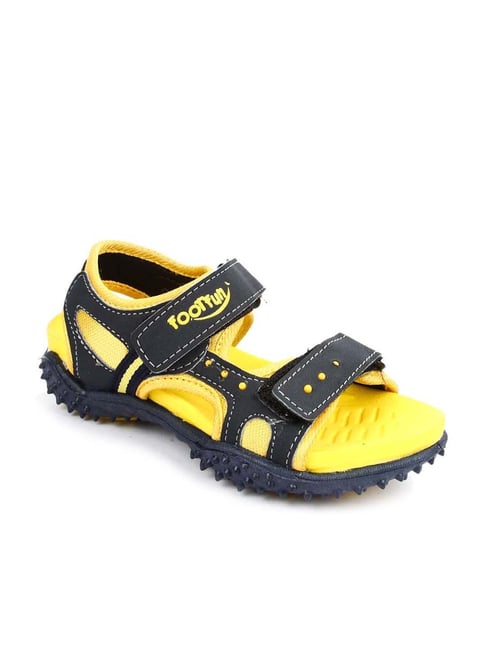 Lucy & Luke by Liberty Kids Yellow Floater Sandals