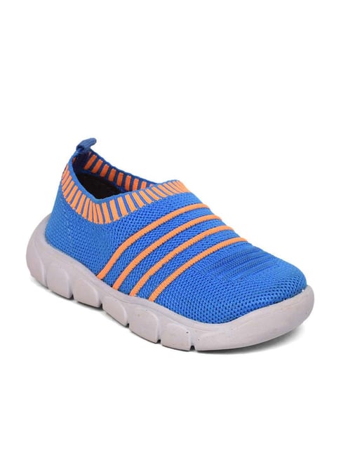 Blue Lace Sneakers Shoes For Men – CyberKart