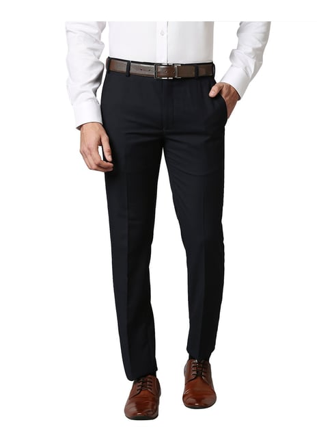 Buy Park Avenue Men Textured Slim Fit Formal Trouser  Beige Online at Low  Prices in India  Paytmmallcom