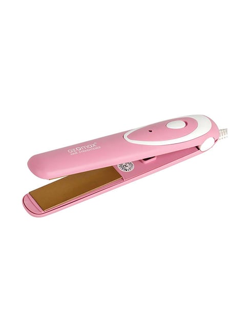 Ozomax Persona BL-299-STN 80W Hair Straightener (Pink)