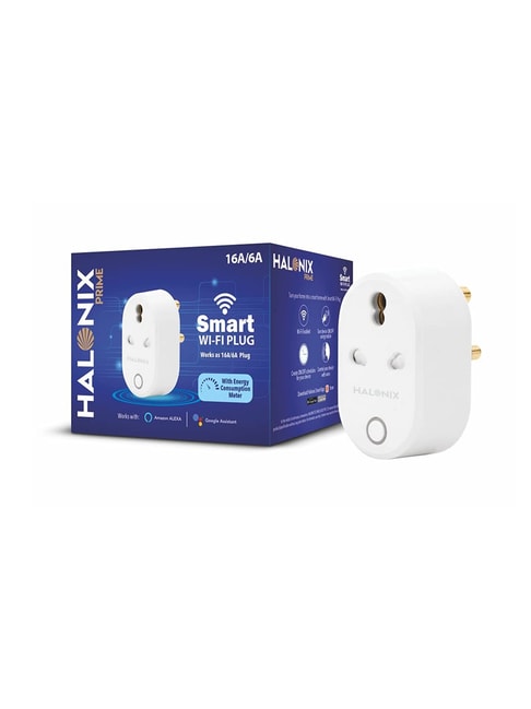 HALONIX Smart Wi Fi Plug Socket 16 Amp
