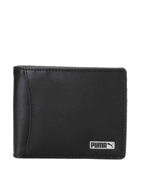 Buy Puma Core Black Casual Bi Fold Wallet for Men Online At Best