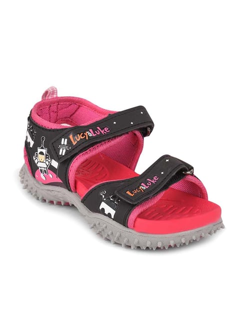 Lucy & Luke by Liberty Kids Pink Floater Sandals