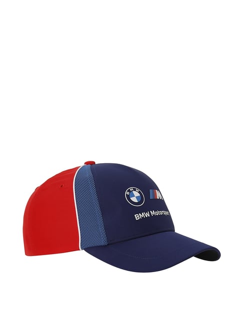 Puma BMW MMS Blue Red Color Block Baseball Cap