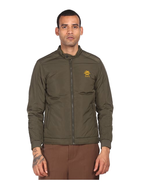 U S Polo Assn U.S. Polo Assn. Dark Olive Regular Fit Jacket