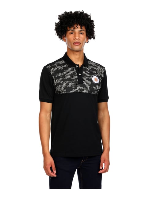 Aeropostale black outlet polo shirts