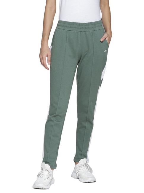 ALCIS Green Striped Trackpants