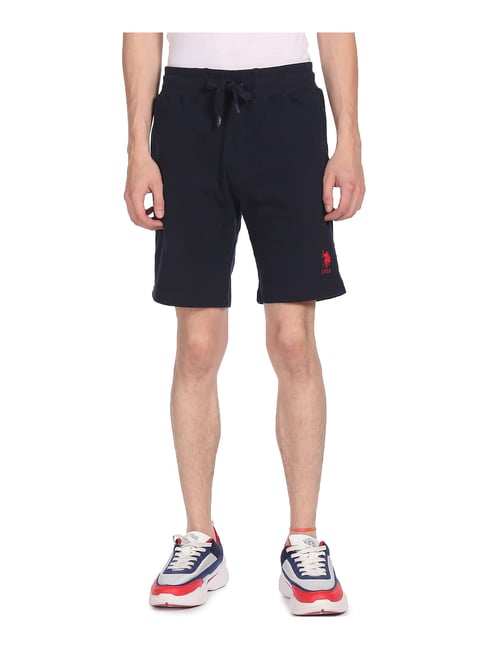 U S Polo Assn U.S. Polo Assn. Blue Shorts - Flexi Collection