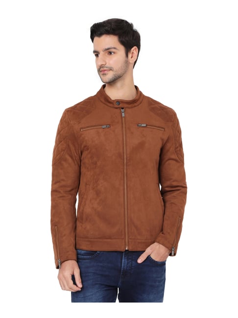 Mufti leather 2025 jacket price