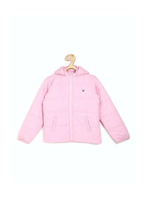 Allen Solly Junior Pink Printed Jacket