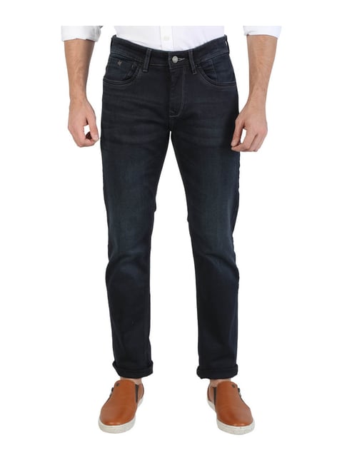 Monte Carlo Navy Slim Fit Jeans