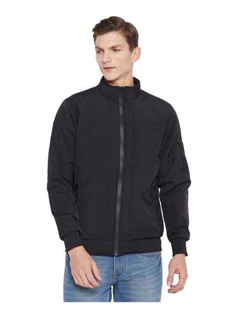 Okane Black Full Sleeves Jacket