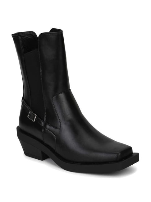 Truffle Collection Women's Black Chelsea Boots