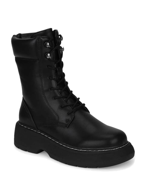 Truffle Collection Women's Black Casual Boots