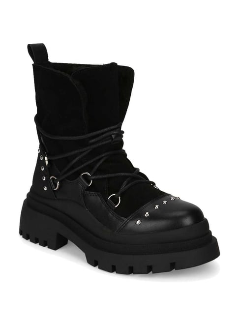 Truffle Collection Women's Black Snow Boots