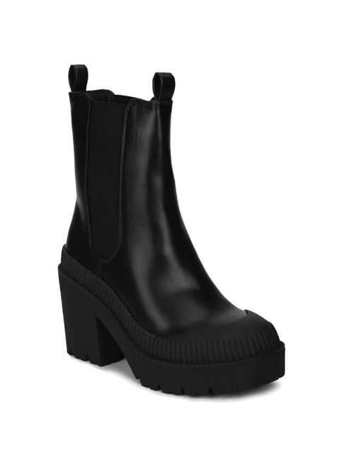 Truffle Collection Women's Black Chelsea Boots