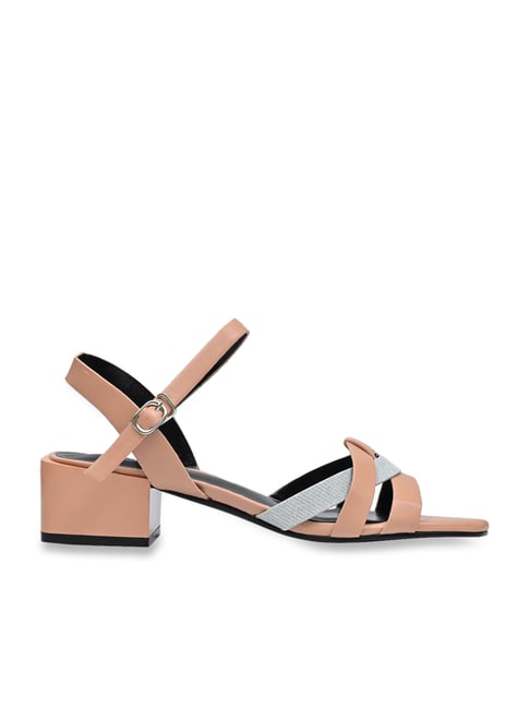 Nude ankle strap online sandals