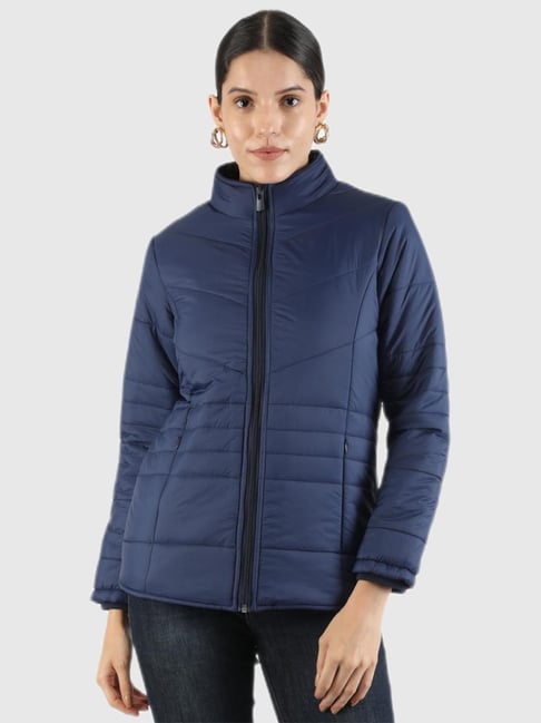 Buy Monte Carlo Navy Full Sleeves Jacket for Women s Online Tata CLiQ