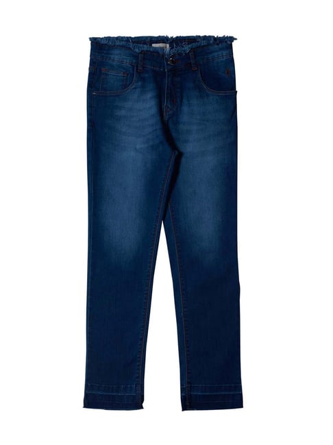 Gini & Jony Kids Blue Washed Jeans