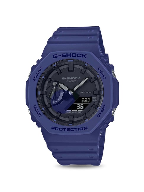 Casio GA-2100-2ADR G-Shock Carbon Core Guard Analog- Digital Watch for Men