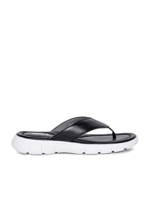 Red Tape Men's Black Thong Sandals