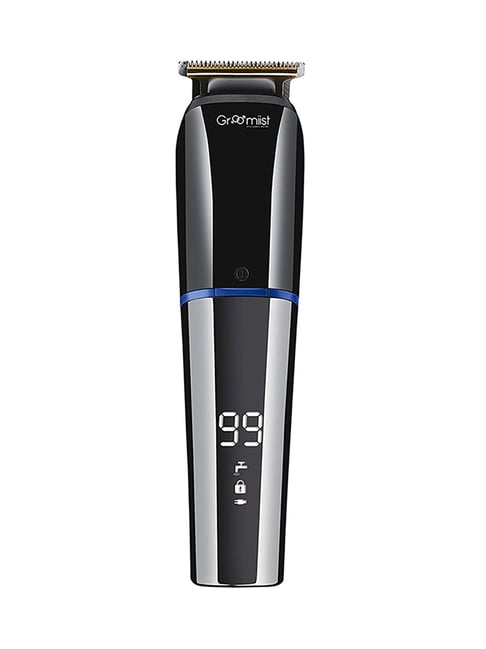 Groomiist CS-95 Copper Series IPX6 Cordless Hair & Beard Trimmer - 90 Min Runtime (Black and Chrome)