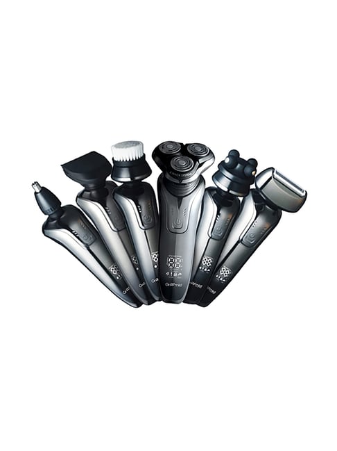 Groomiist PSK-06 Platinum Series Cordless 6 in 1 Professional Grooming Kit - 60 Min Runtime (Black)