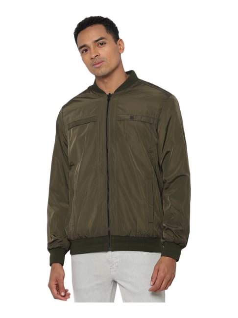 Full Sleeve Casual Jackets Allen Solly Men's Mehroon Jacket, Size: Large at  Rs 1650/piece in Meerut
